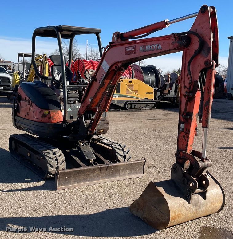 image for item OG9820 2011 Kubota  KX71-3S mini excavator