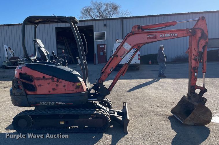 image for item OG9820 2011 Kubota  KX71-3S mini excavator