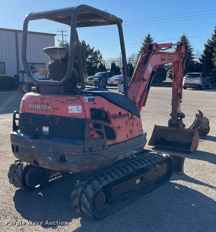image for item OG9820 2011 Kubota  KX71-3S mini excavator