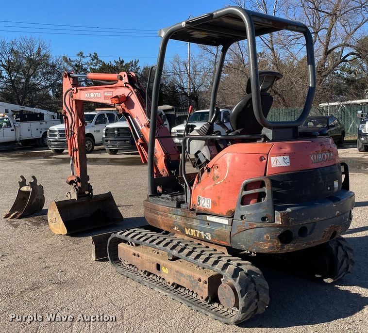 image for item OG9820 2011 Kubota  KX71-3S mini excavator