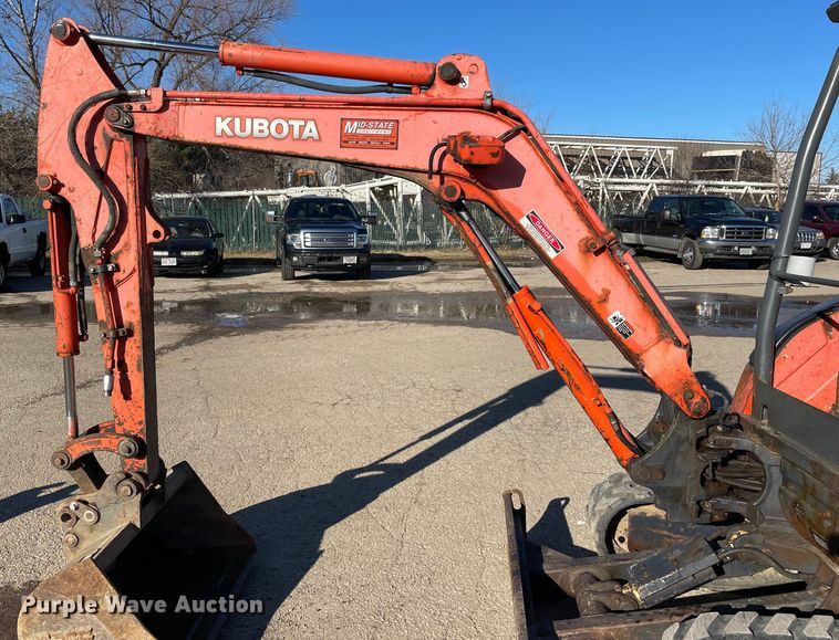 image for item OG9820 2011 Kubota  KX71-3S mini excavator
