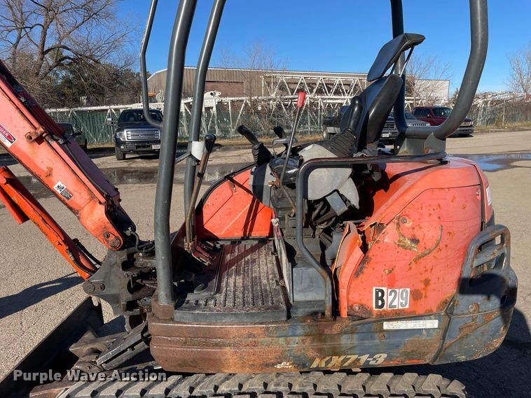 image for item OG9820 2011 Kubota  KX71-3S mini excavator