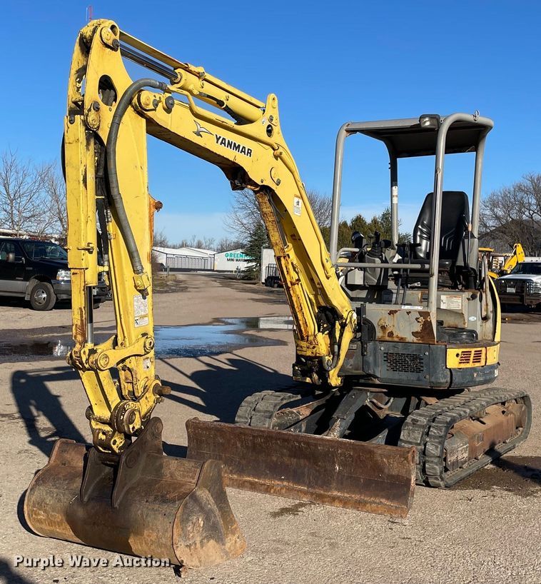 image for item OG9821 2012 Yanmar  Vi035 mini excavator