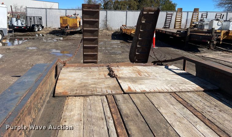 image for item OG9822 1999 Belshe  equipment trailer