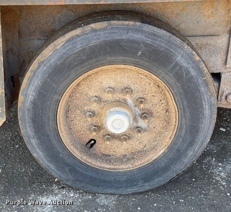 image for item OG9822 1999 Belshe  equipment trailer