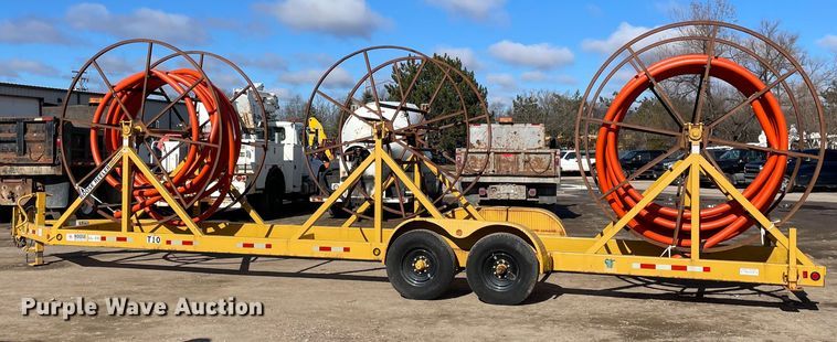 image for item OG9824 2015 Roose Mfg. Co. UL-335 reel trailer