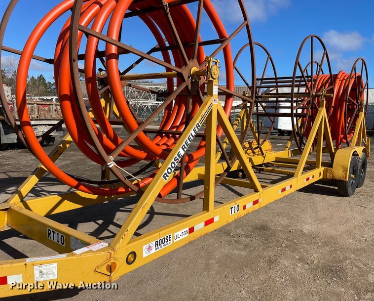 image for item OG9824 2015 Roose Mfg. Co. UL-335 reel trailer