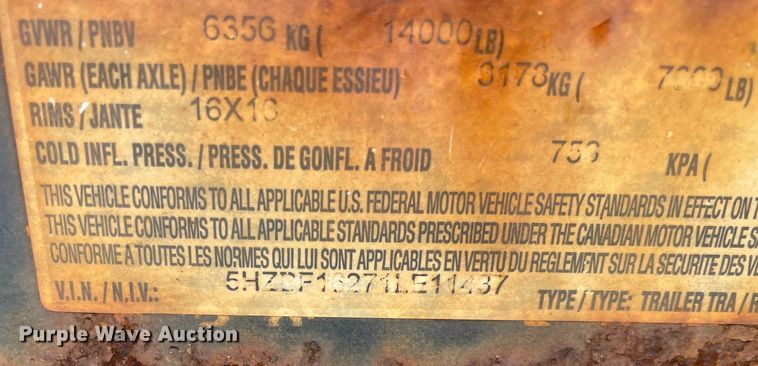 image for item OG9836 2011 Vermeer  LP555DT vacuum excavator