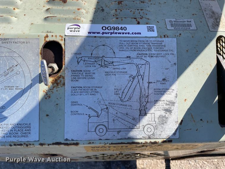 image for item OG9840 Thiermann 1100F utility crane