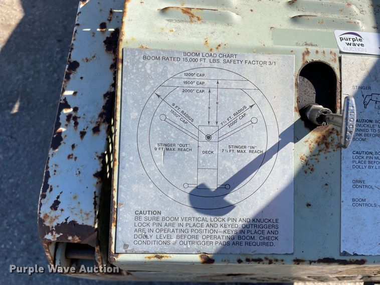 image for item OG9840 Thiermann 1100F utility crane