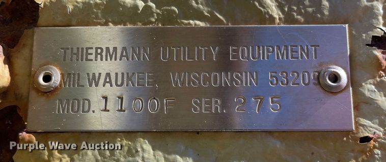 image for item OG9840 Thiermann 1100F utility crane