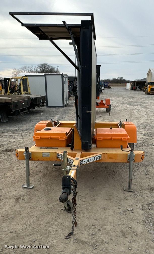 image for item OJ9603 2014 SolarTech Silent Messenger message board trailer