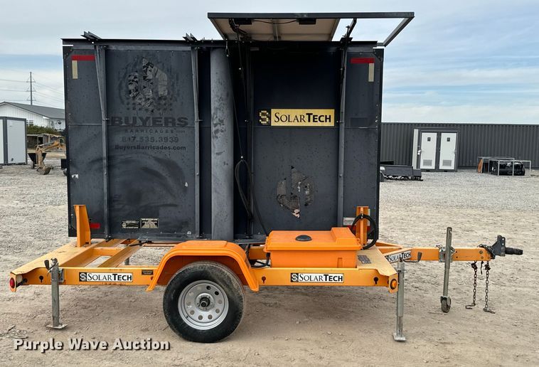 image for item OJ9603 2014 SolarTech Silent Messenger message board trailer