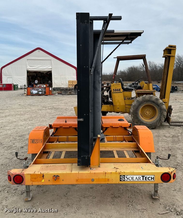 image for item OJ9603 2014 SolarTech Silent Messenger message board trailer