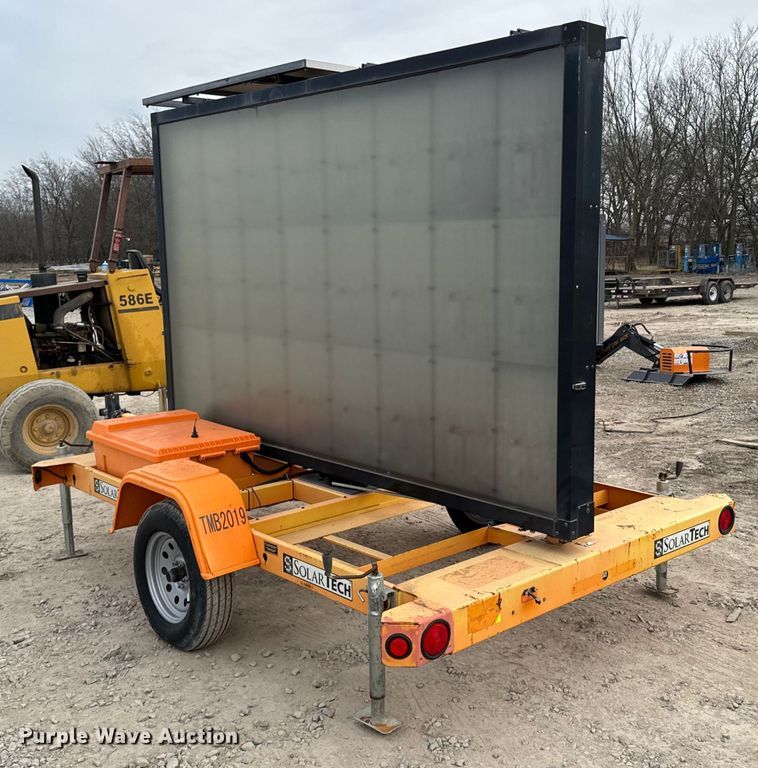 image for item OJ9603 2014 SolarTech Silent Messenger message board trailer