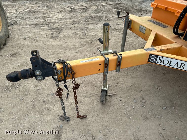 image for item OJ9603 2014 SolarTech Silent Messenger message board trailer