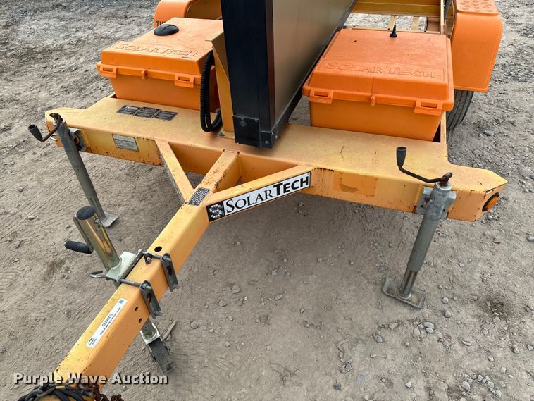 image for item OJ9603 2014 SolarTech Silent Messenger message board trailer