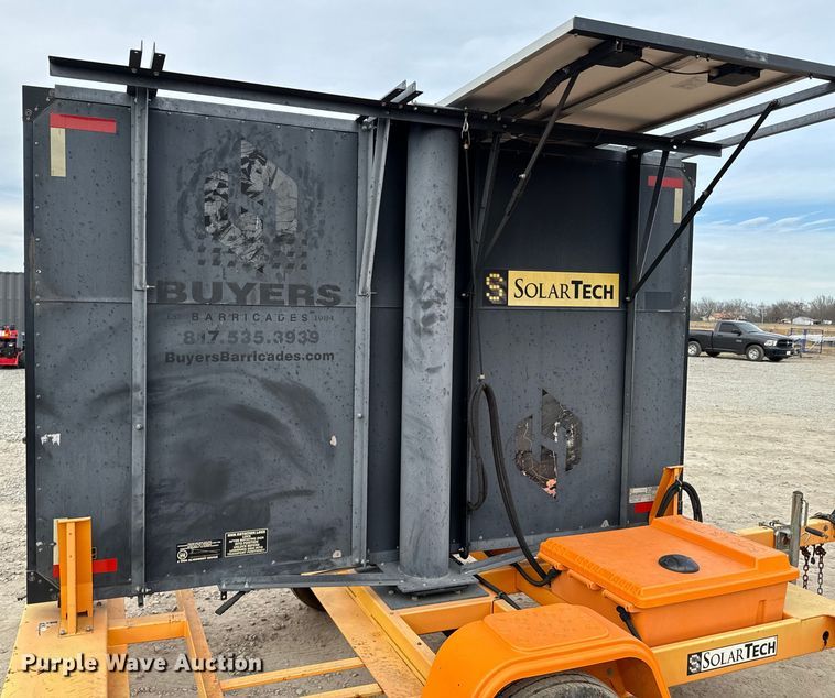 image for item OJ9603 2014 SolarTech Silent Messenger message board trailer