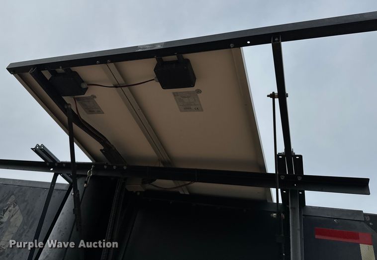 image for item OJ9603 2014 SolarTech Silent Messenger message board trailer