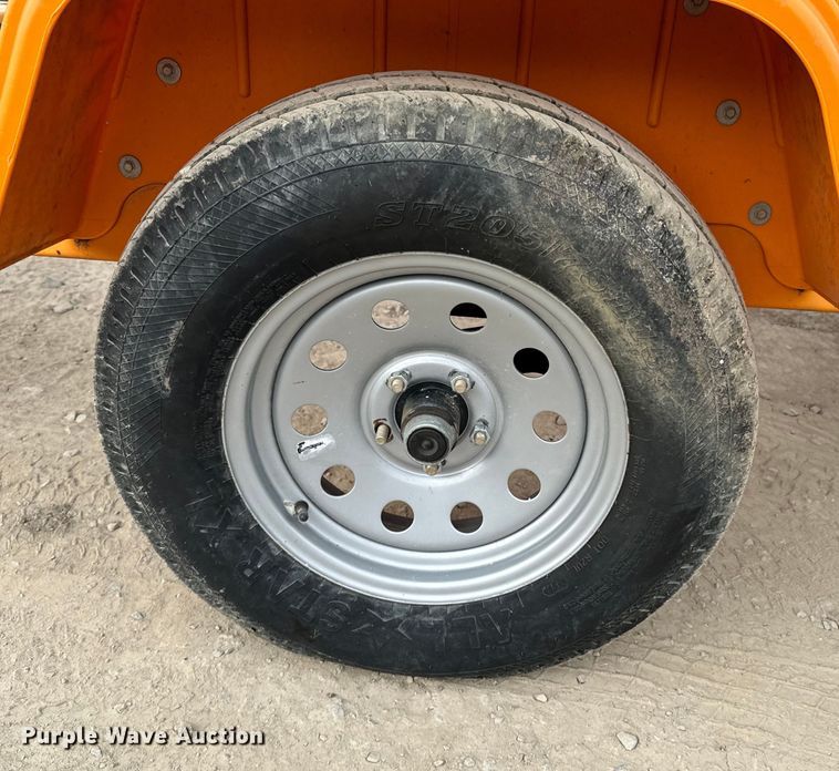 image for item OJ9603 2014 SolarTech Silent Messenger message board trailer