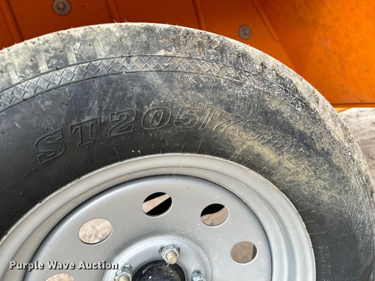 image for item OJ9603 2014 SolarTech Silent Messenger message board trailer