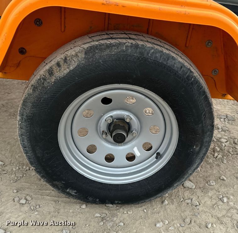 image for item OJ9603 2014 SolarTech Silent Messenger message board trailer