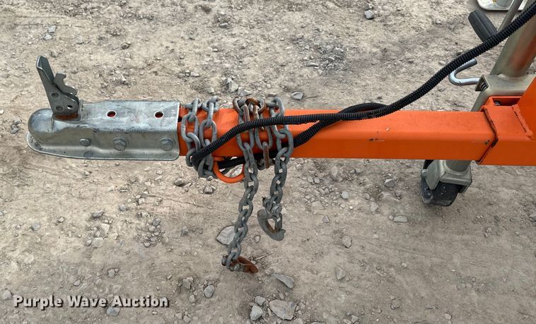 image for item OJ9604 2017 National Signal Sunray message board trailer