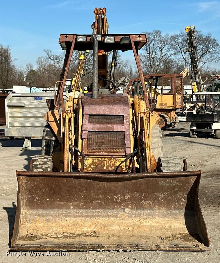 image for item OM9831 1989 Case 580K backhoe