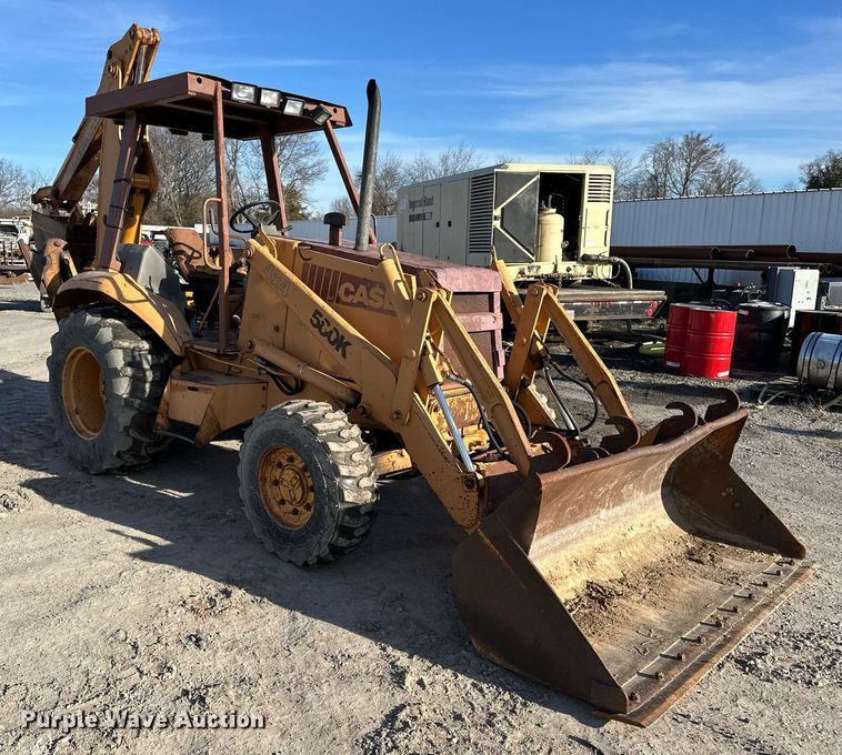 image for item OM9831 1989 Case 580K backhoe
