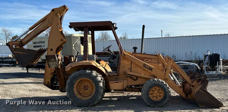 image for item OM9831 1989 Case 580K backhoe