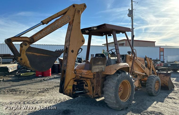 image for item OM9831 1989 Case 580K backhoe