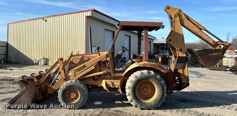 image for item OM9831 1989 Case 580K backhoe