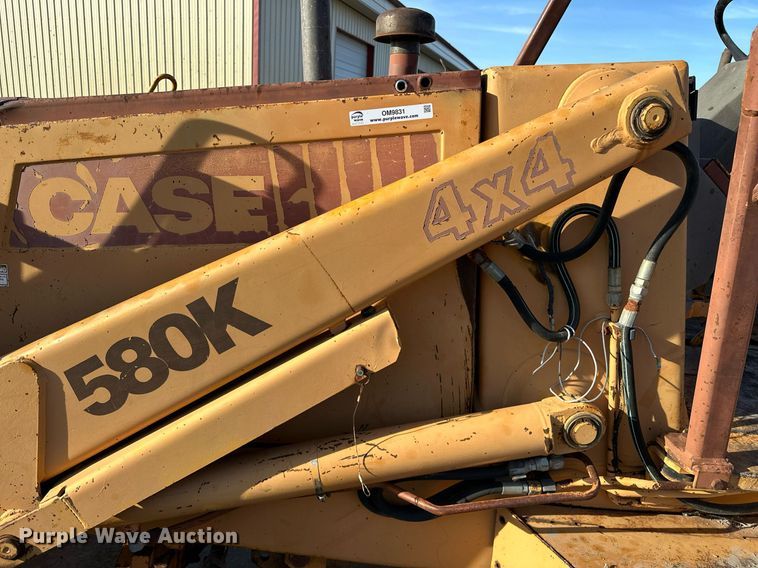 image for item OM9831 1989 Case 580K backhoe