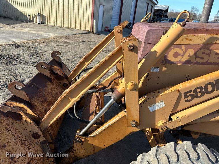 image for item OM9831 1989 Case 580K backhoe