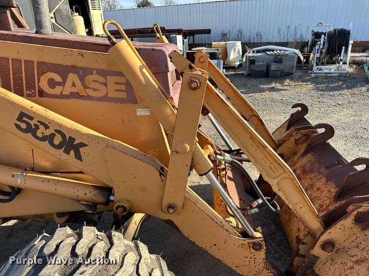 image for item OM9831 1989 Case 580K backhoe