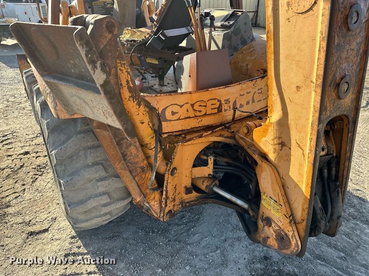 image for item OM9831 1989 Case 580K backhoe