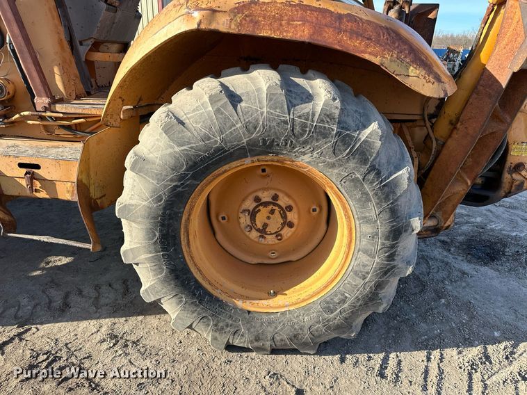 image for item OM9831 1989 Case 580K backhoe