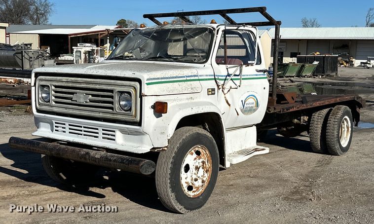 image for item OM9840 1981 Chevrolet  60 winch truck