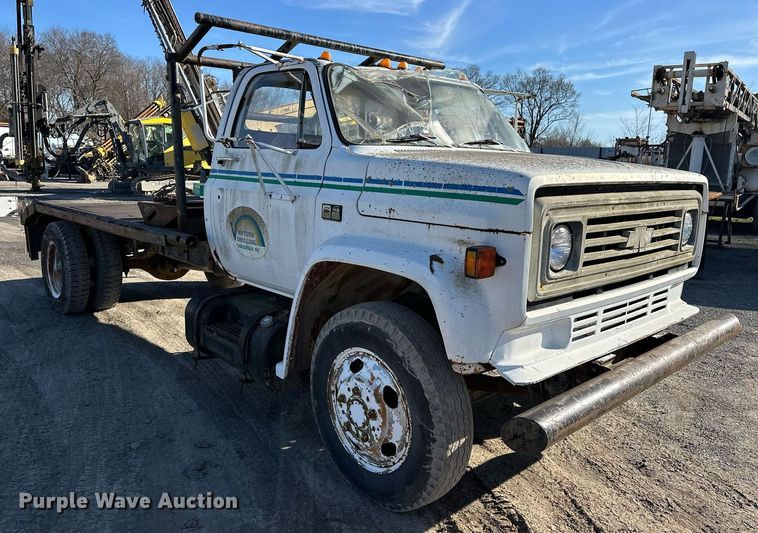 image for item OM9840 1981 Chevrolet  60 winch truck