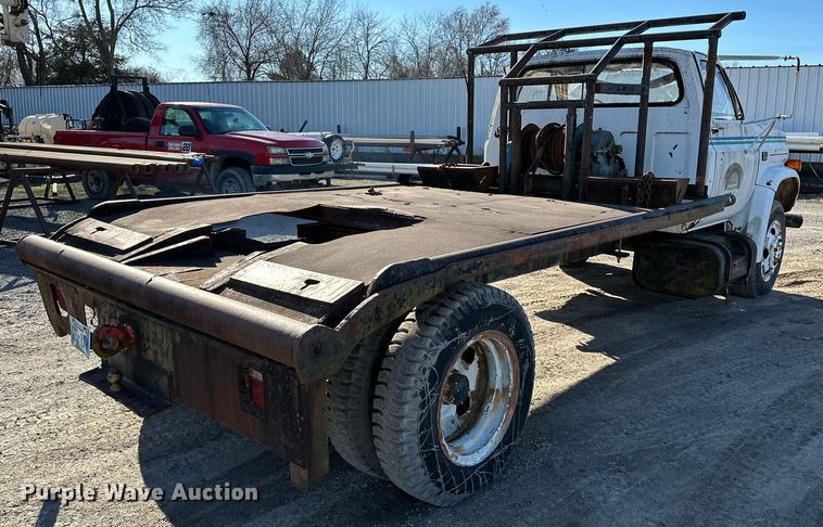 image for item OM9840 1981 Chevrolet  60 winch truck