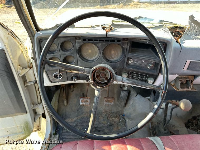 image for item OM9840 1981 Chevrolet  60 winch truck