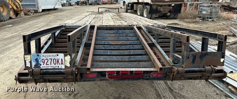 image for item OM9847 1989 CZ Engineering CZ18KT   equipment trailer