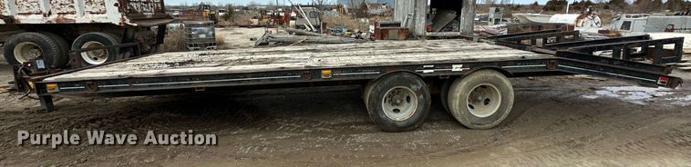 image for item OM9847 1989 CZ Engineering CZ18KT   equipment trailer