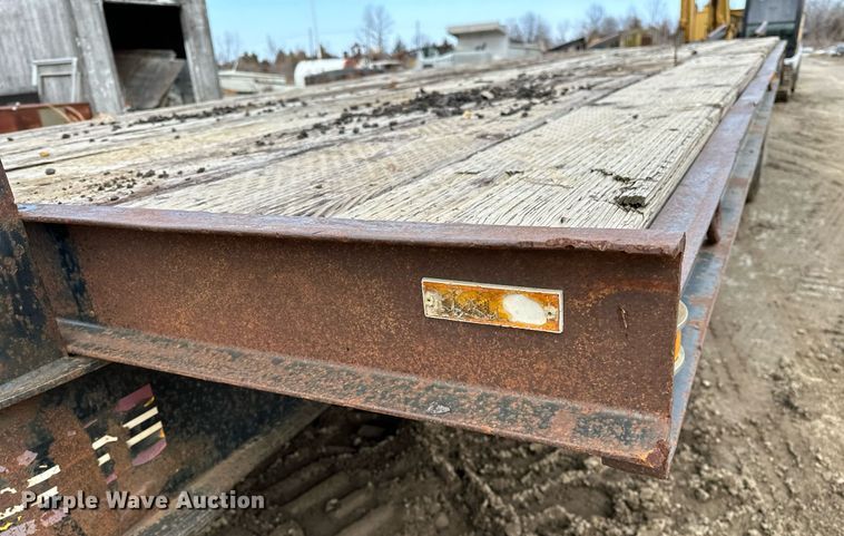image for item OM9847 1989 CZ Engineering CZ18KT   equipment trailer