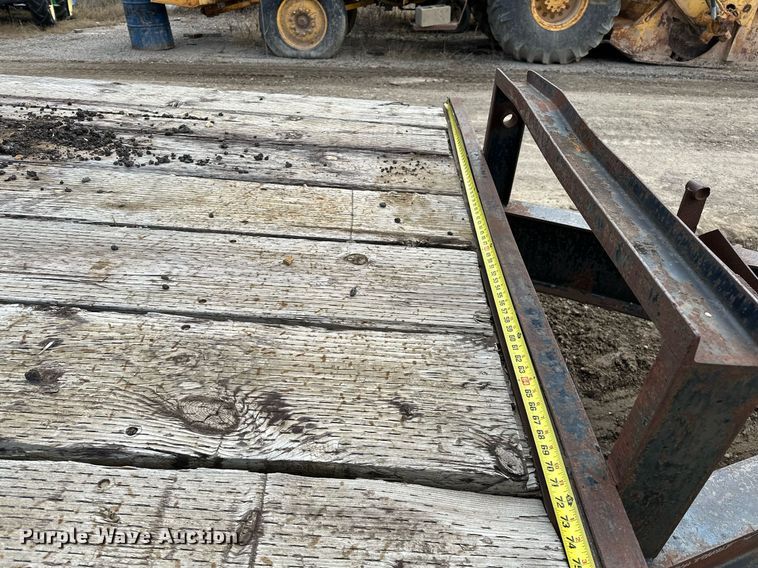 image for item OM9847 1989 CZ Engineering CZ18KT   equipment trailer