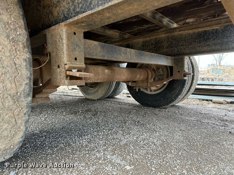 image for item OM9847 1989 CZ Engineering CZ18KT   equipment trailer