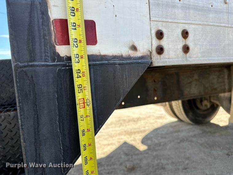 image for item OM9849 1999 International  4900 box truck with crash attenuator