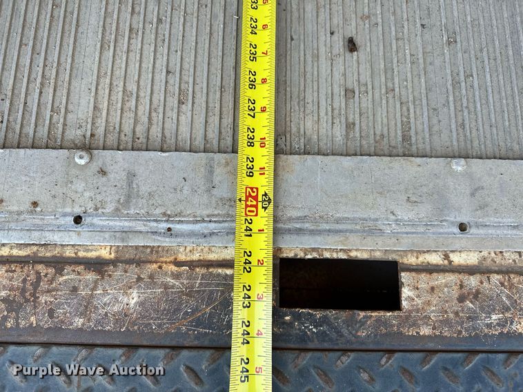 image for item OM9849 1999 International  4900 box truck with crash attenuator