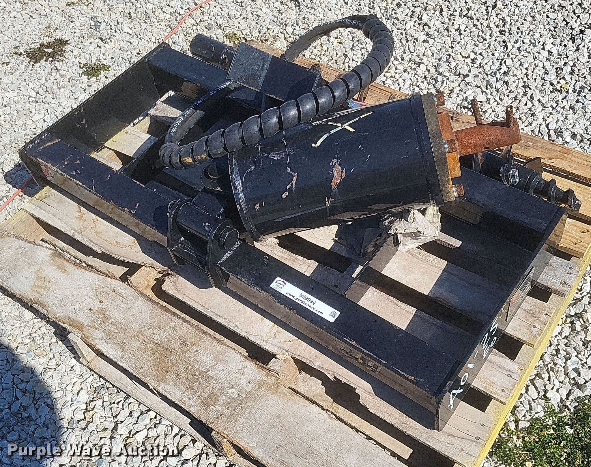 2022 Mower King skid steer post hole auger in Mountain Grove , MO