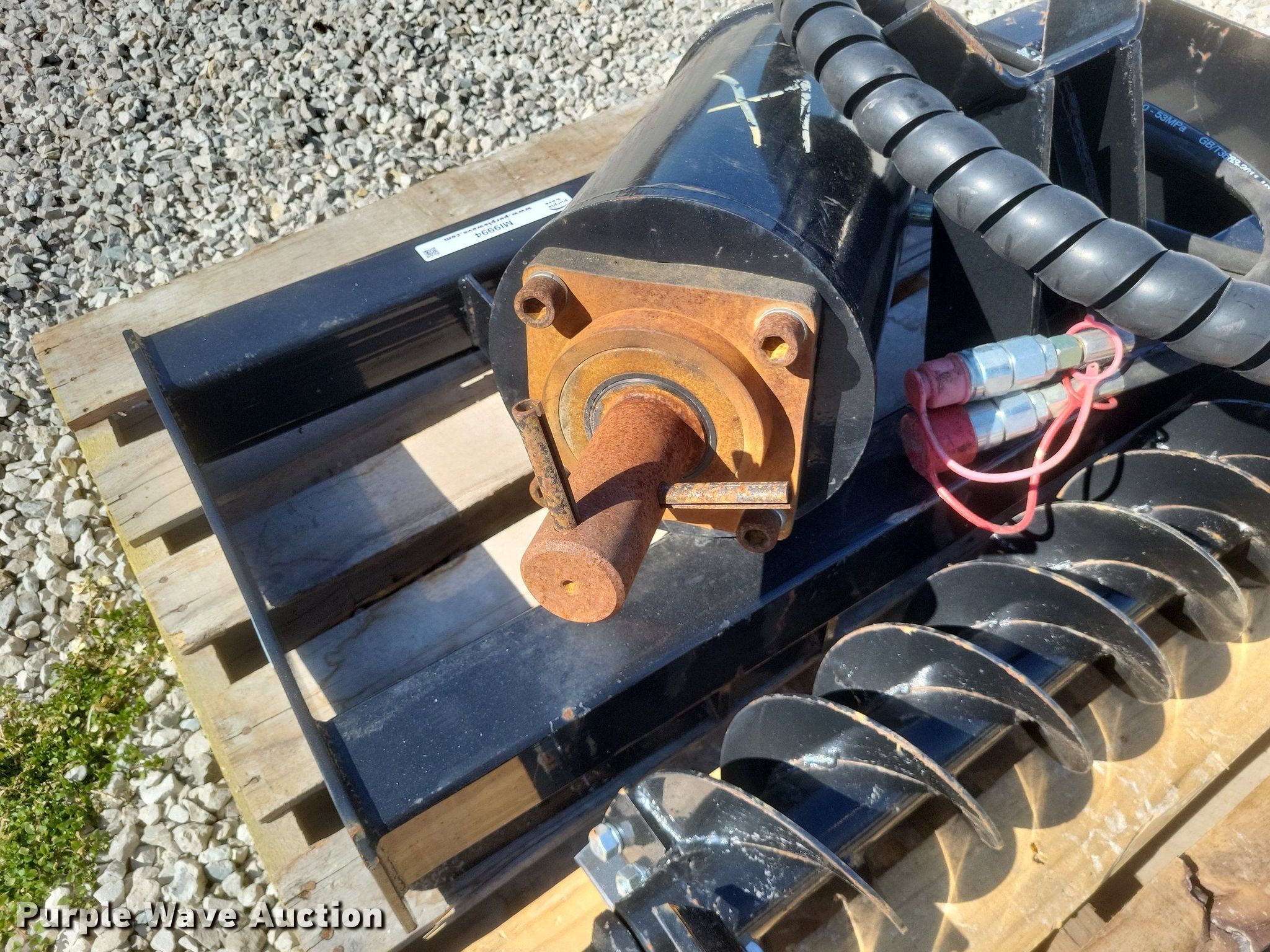 2022 Mower King skid steer post hole auger in Mountain Grove , MO